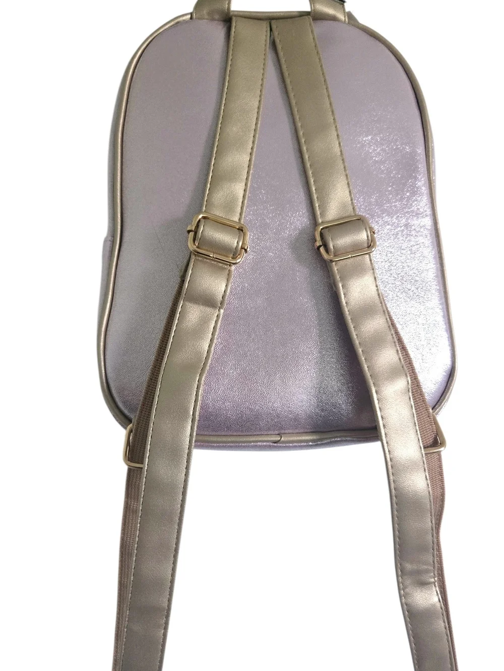 🎀 Disney Princess Pink Shimmery Mini Backpack Ariel Mulan Rapunzel Belle Moana